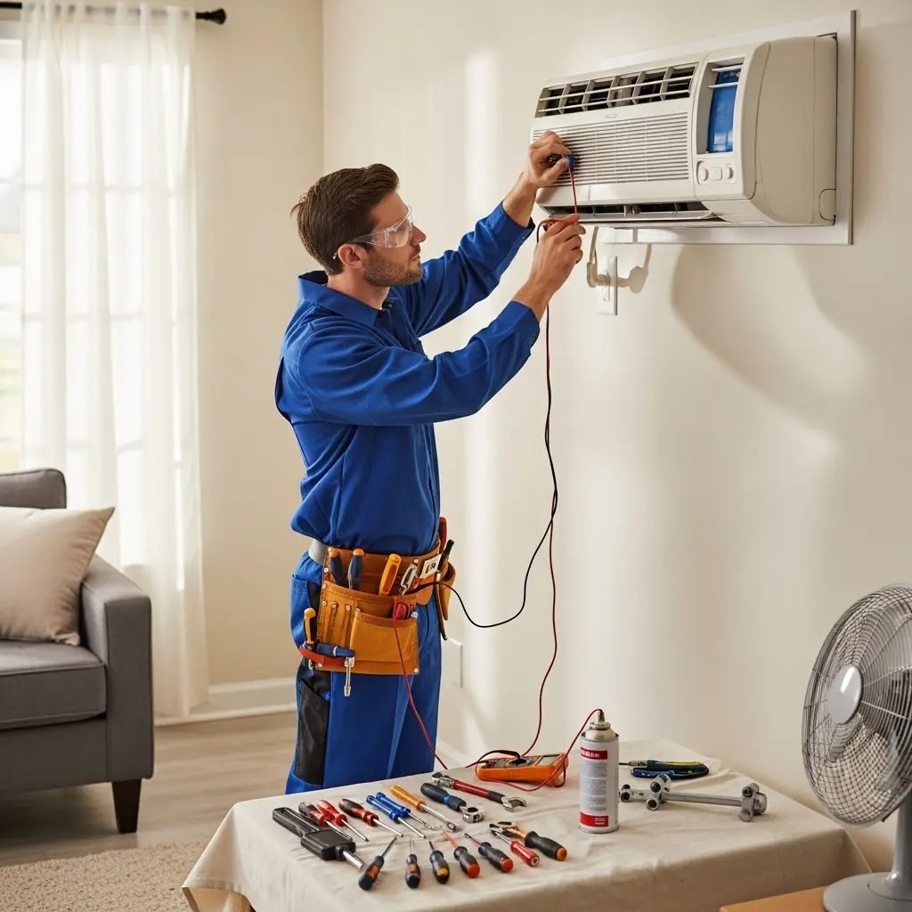 Kalecik Eminçelik Eminçelik klima gaz dolumu ve bakım – Enerji verimliliği artırıldı. - Teknik servis örneği